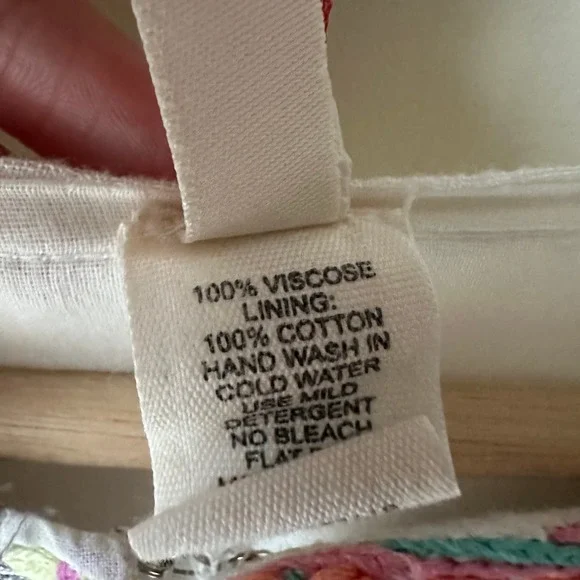 RAGA Anthropologie Embroidered Beaded Open Front Small Boho Tassel Top Blouse - Picture 7 of 8